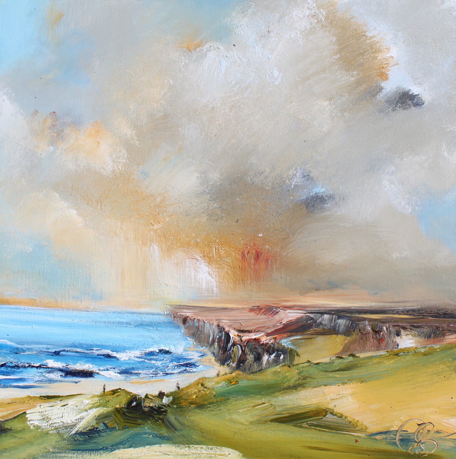 'Looking out to Sea' by artist Rosanne Barr